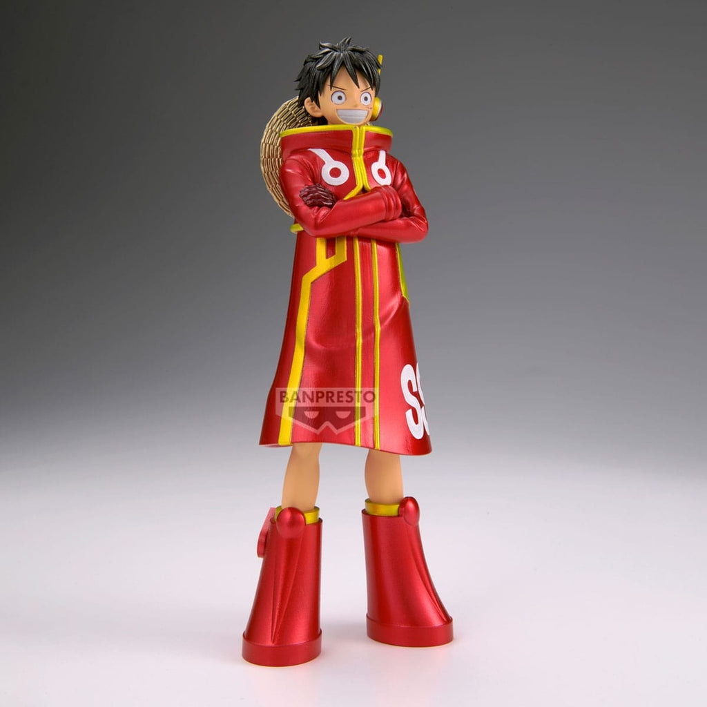 Image produit One Piece DXF - The Grandline Series Statue PVC Monkey D. Luffy (Ver. A) 16 cm