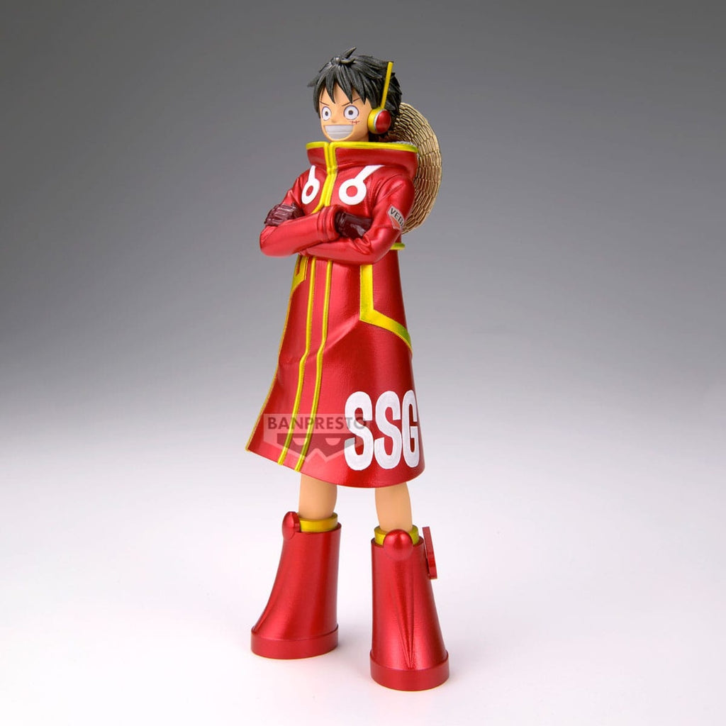 Image produit One Piece DXF - The Grandline Series Statue PVC Monkey D. Luffy (Ver. A) 16 cm