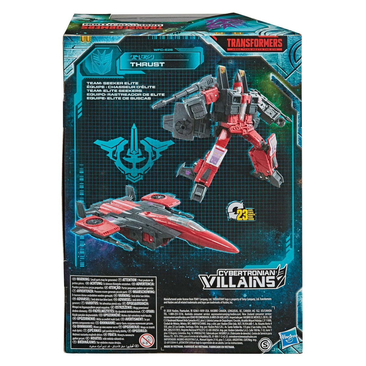Image produit Transformers Generations War for Cybertron : Earthrise figurine d’action Voyager Class Thrust 18 cm