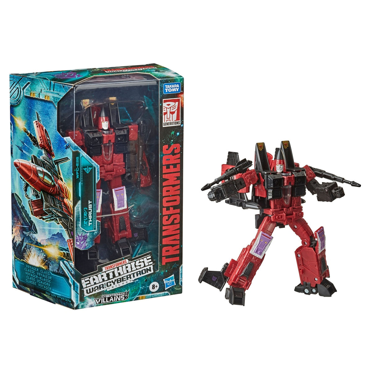 Image produit Transformers Generations War for Cybertron : Earthrise figurine d’action Voyager Class Thrust 18 cm