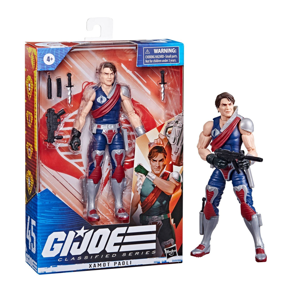 Image produit Figurine articulée G.I. Joe Classified Series 2023 Xamot Paoli 15 cm