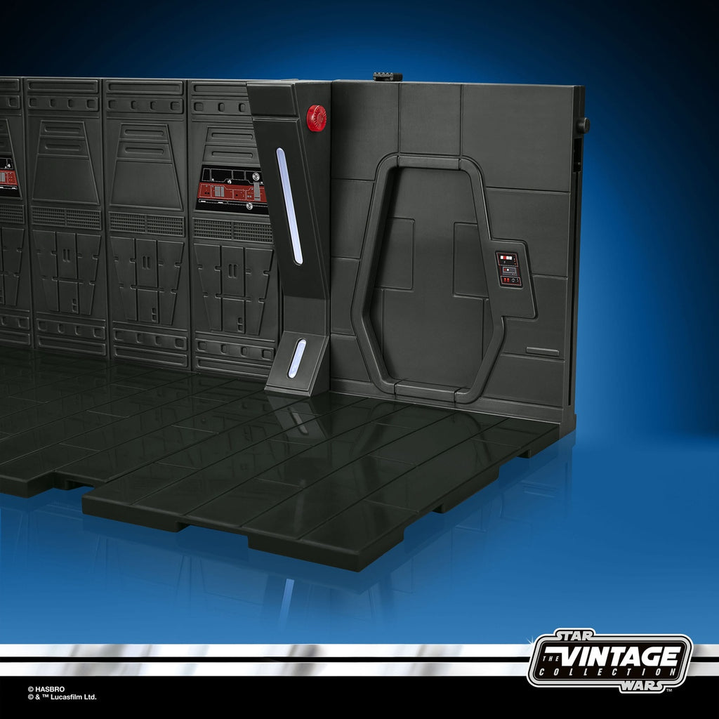 Image produit Star Wars : The Mandalorian Vintage Collection Couloir de l’Imperial Light Cruiser de Moff Gideon avec Mandalorian Privateer Act