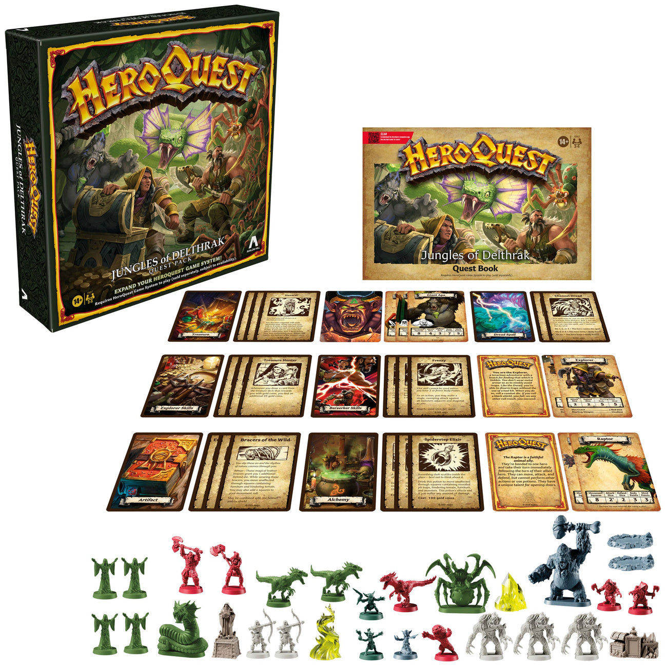 Product image HeroQuest Board Game Expansion Jungles of Delthrak Adventure Pack *English Version*