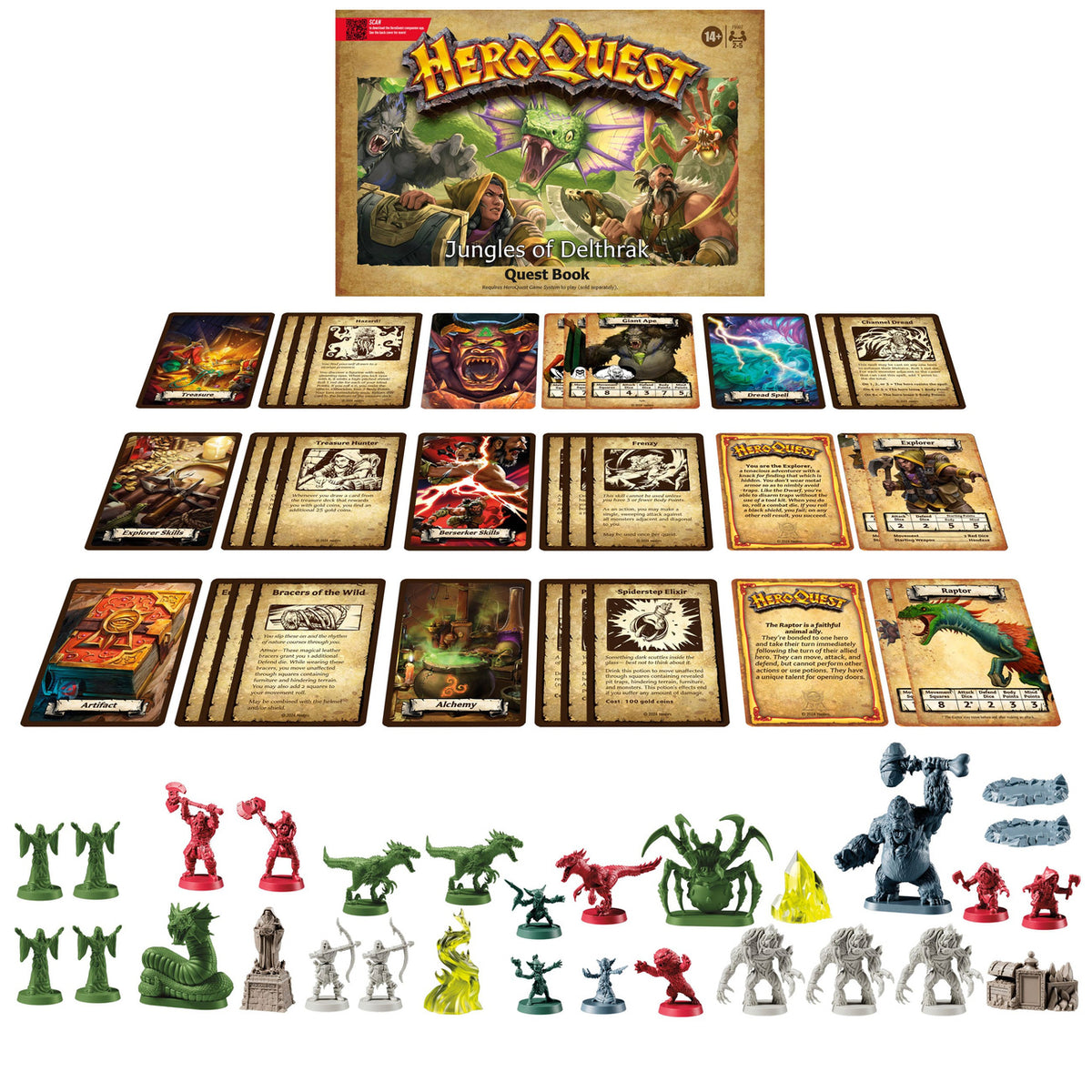 Product image HeroQuest Board Game Expansion Jungles of Delthrak Adventure Pack *English Version*