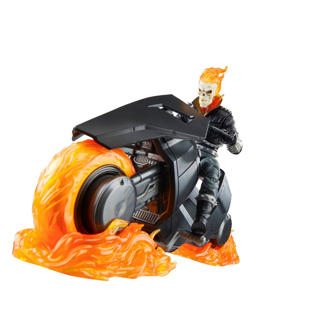 Image produit Marvel 85e anniversaire figurine Marvel Legends Ghost Rider avec véhicule 15 cm