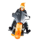 Image produit Marvel 85e anniversaire figurine Marvel Legends Ghost Rider avec véhicule 15 cm