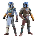 Image produit Star Wars : The Mandalorian Black Series Figurines d’action pack de 2 Mandalorian & Shriek-Hawk Trainer 15 cm