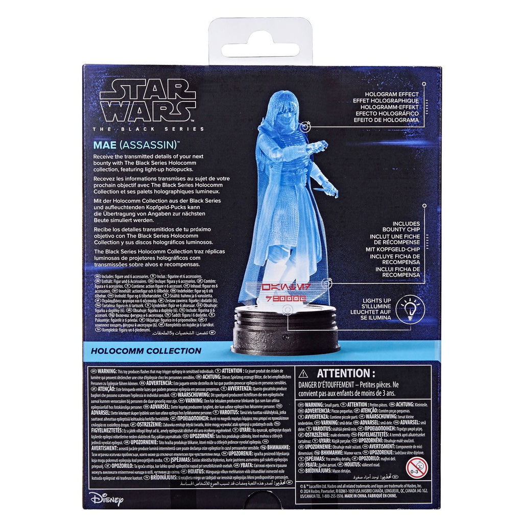 Product image Star Wars Black Series Holocomm Collection Action Figure Mae (Assassin) 15 cm