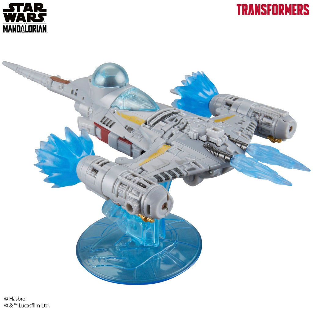 Image produit Figurine articulée Star Wars x Transformers The Mandalorian / N-1 Starfighter 19 cm