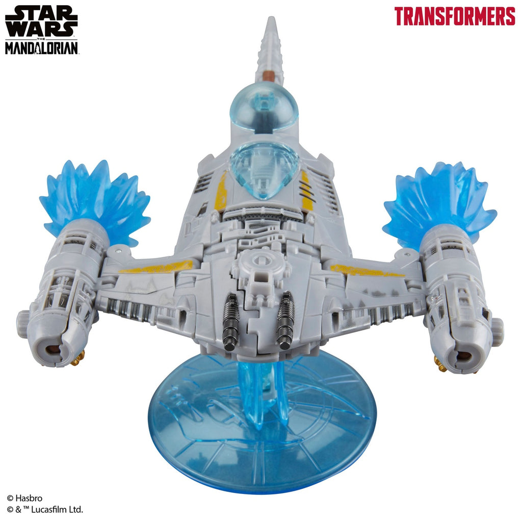 Image produit Figurine articulée Star Wars x Transformers The Mandalorian / N-1 Starfighter 19 cm