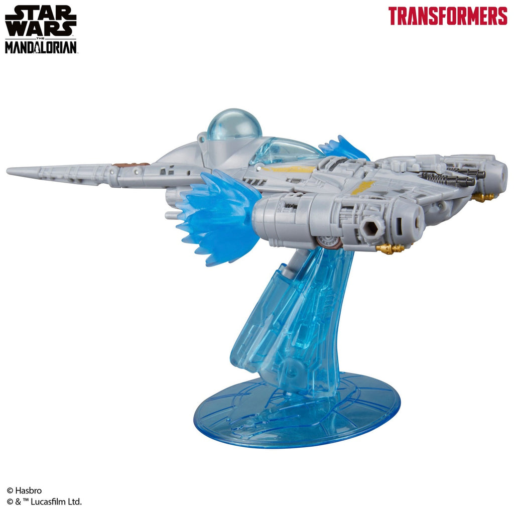 Image produit Figurine articulée Star Wars x Transformers The Mandalorian / N-1 Starfighter 19 cm