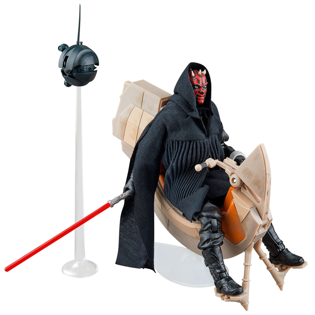 Product image Star Wars Episode I Black Series Vehicle with Darth Maul Action Figure & Sith Speeder 25th Anniversary