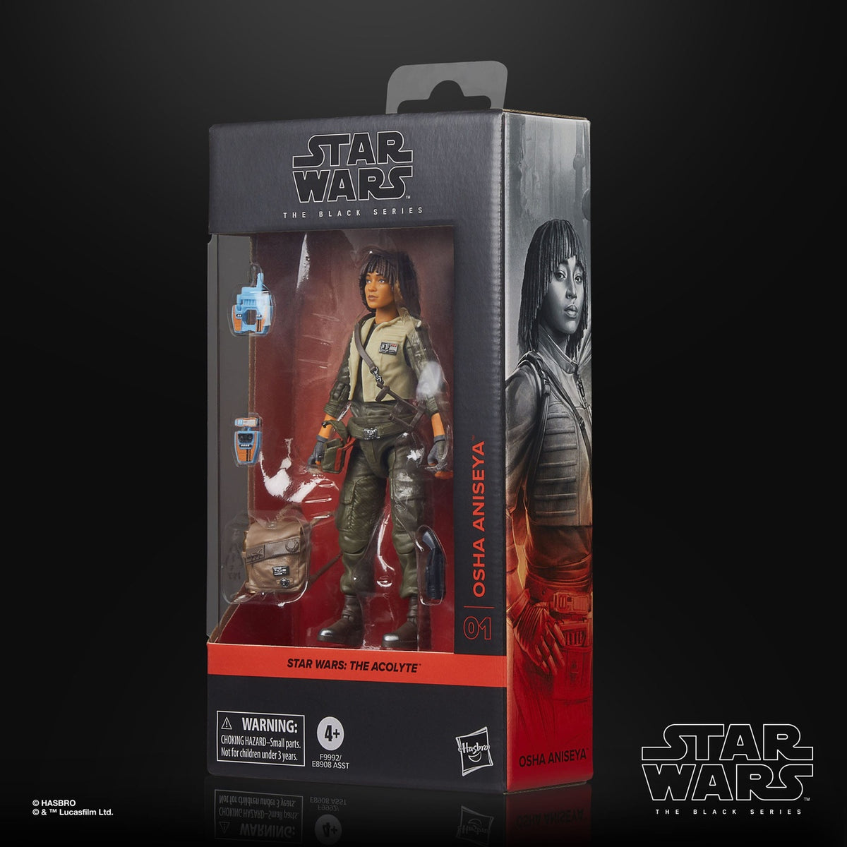 Image produit Star Wars: The Acolyte figurine Black Series Osha Aniseya 15 cm