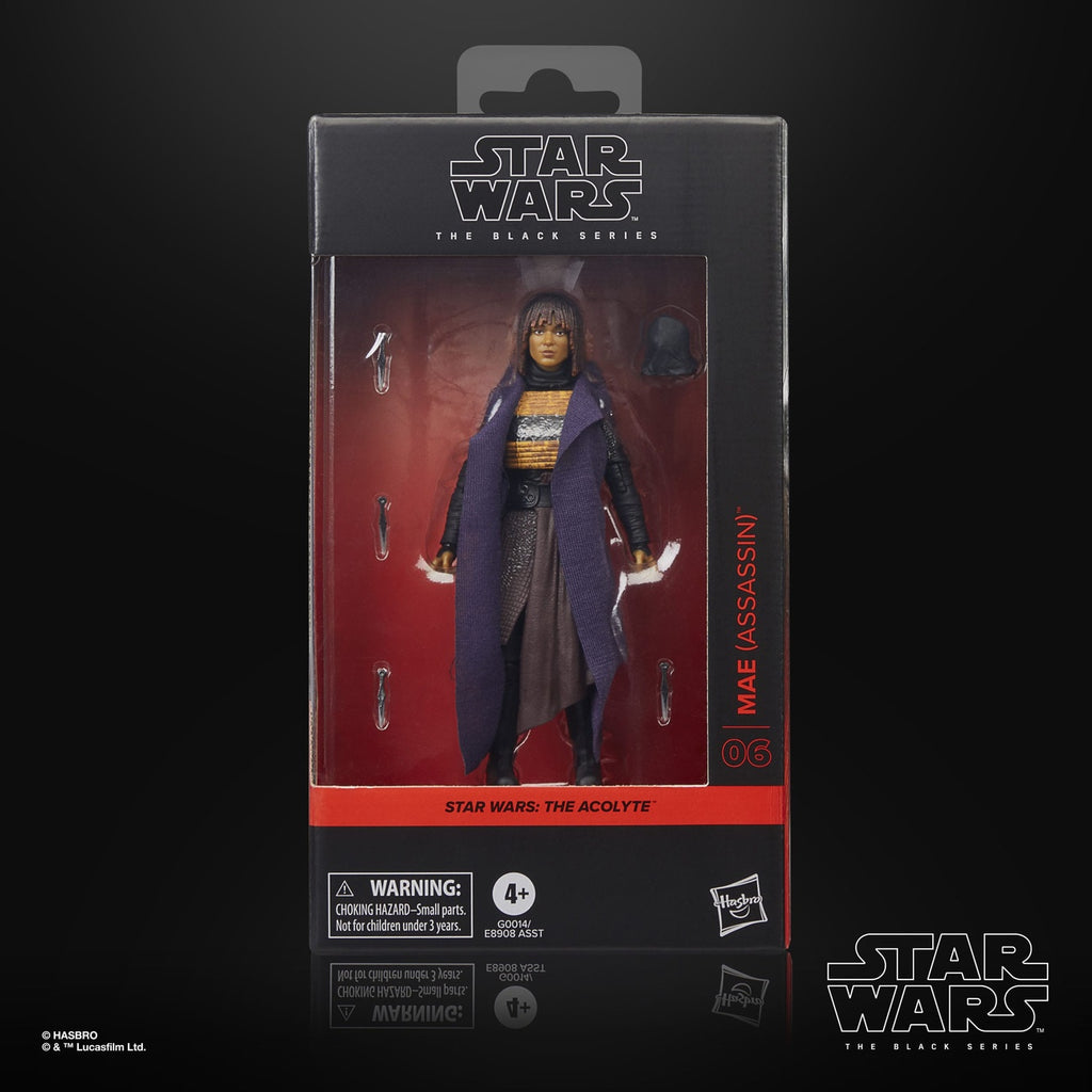 Image produit Star Wars : The Acolyte figurine Black Series Mae (Assassin) 15 cm