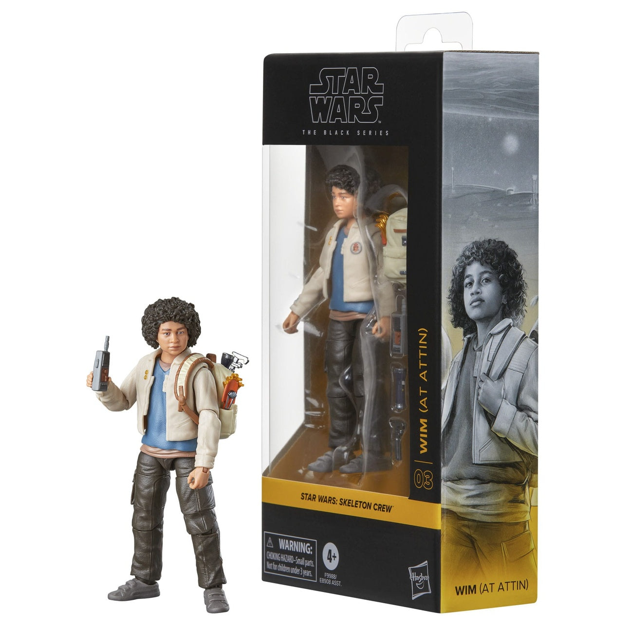 Image produit Star Wars : Skeleton Crew Figurine Black Series Wim (At Attin) 15 cm