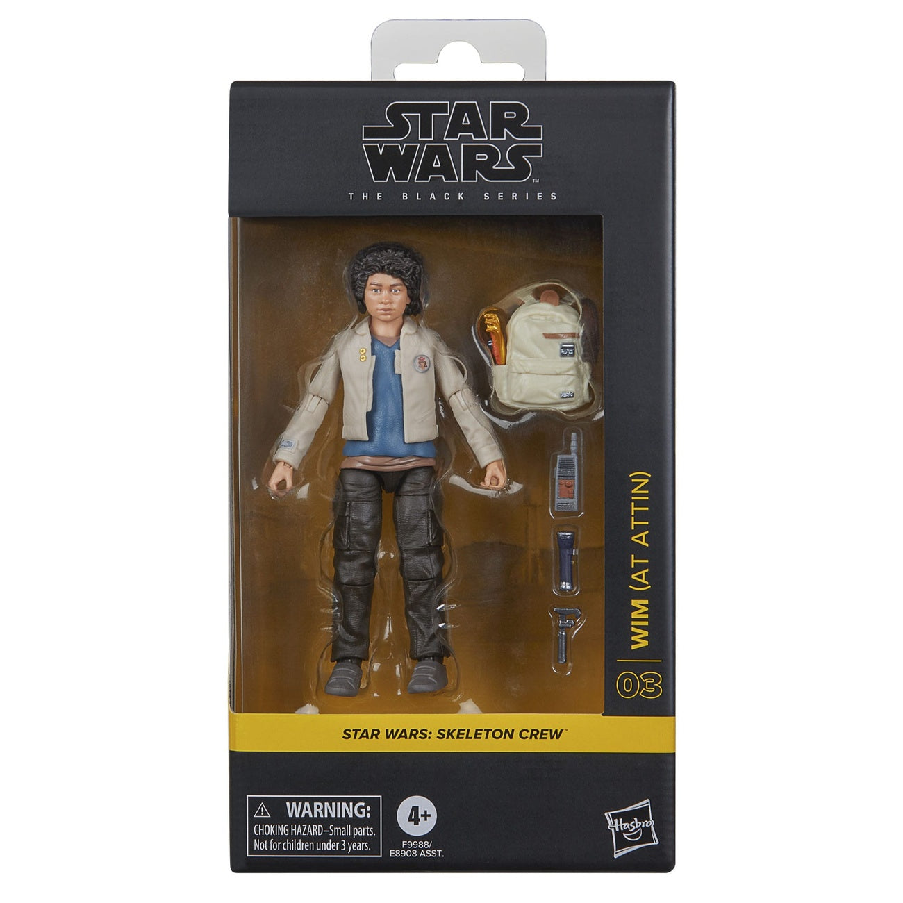 Image produit Star Wars : Skeleton Crew Figurine Black Series Wim (At Attin) 15 cm