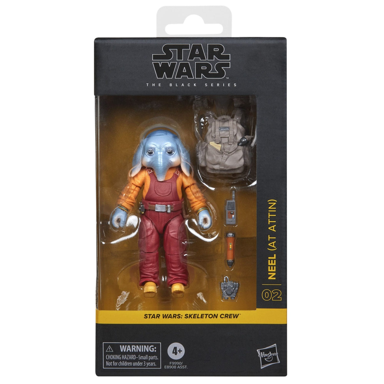 Image produit Star Wars : Skeleton Crew figurine Black Series Neel (At Attin) 15 cm