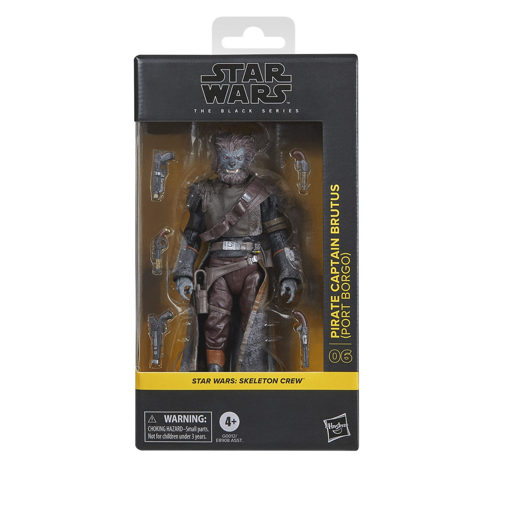 Image produit Star Wars : Skeleton Crew figurine Black Series Pirate Capitaine Brutus (Port Borgo) 15 cm
