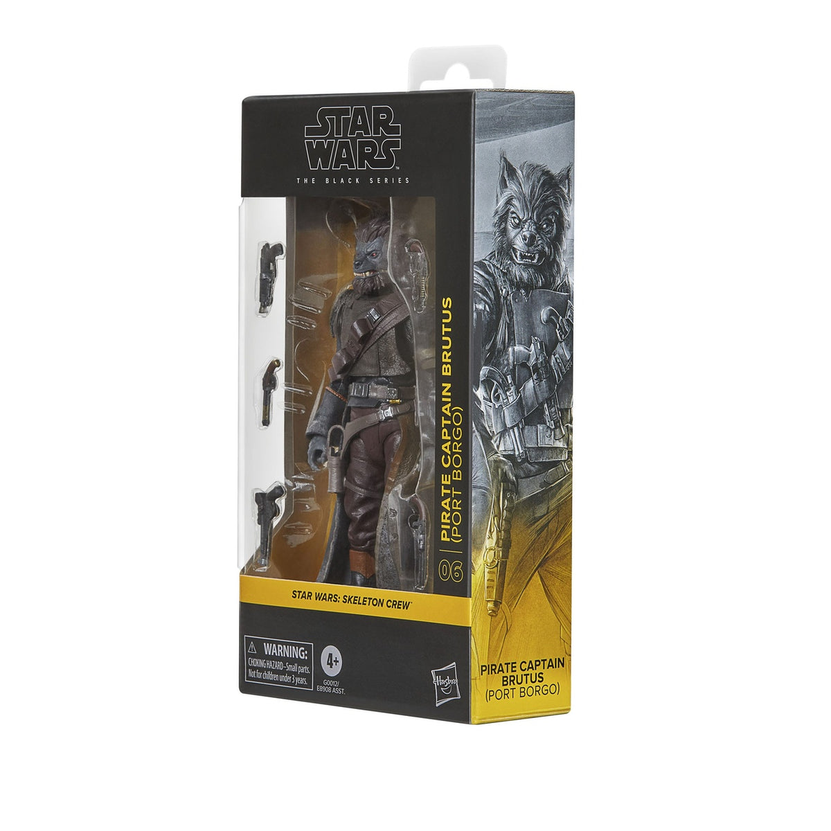 Image produit Star Wars : Skeleton Crew figurine Black Series Pirate Capitaine Brutus (Port Borgo) 15 cm