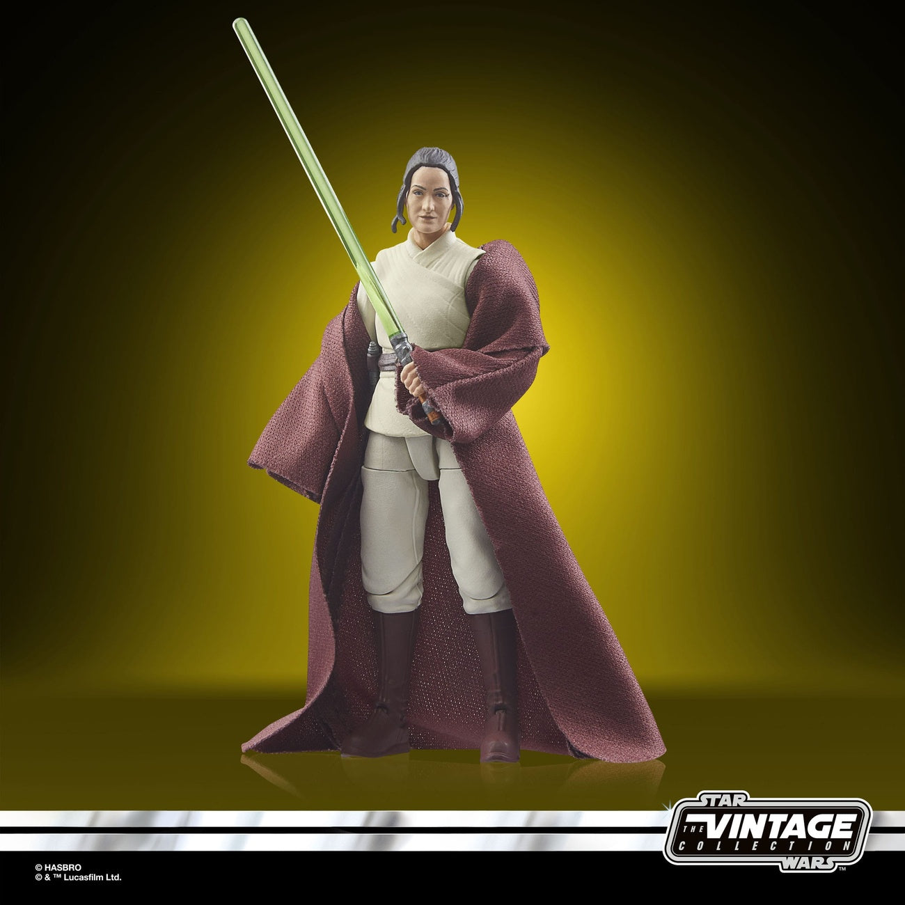 Image produit Star Wars : The Acolyte Figurine Vintage Collection Jedi Maître Indara 10 cm