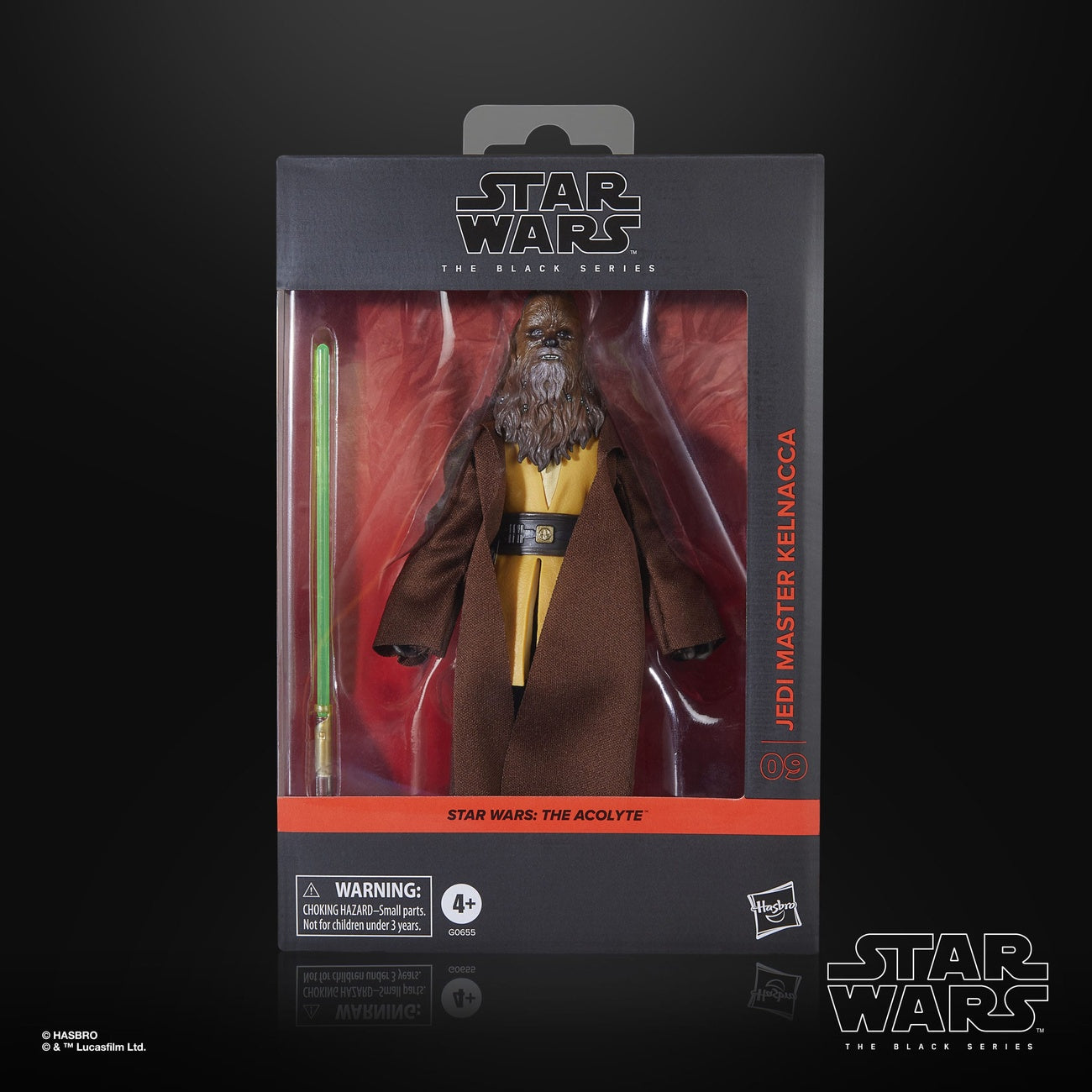 Image produit Star Wars : The Acolyte Figurine Black Series Jedi Master Kelnacca 15 cm