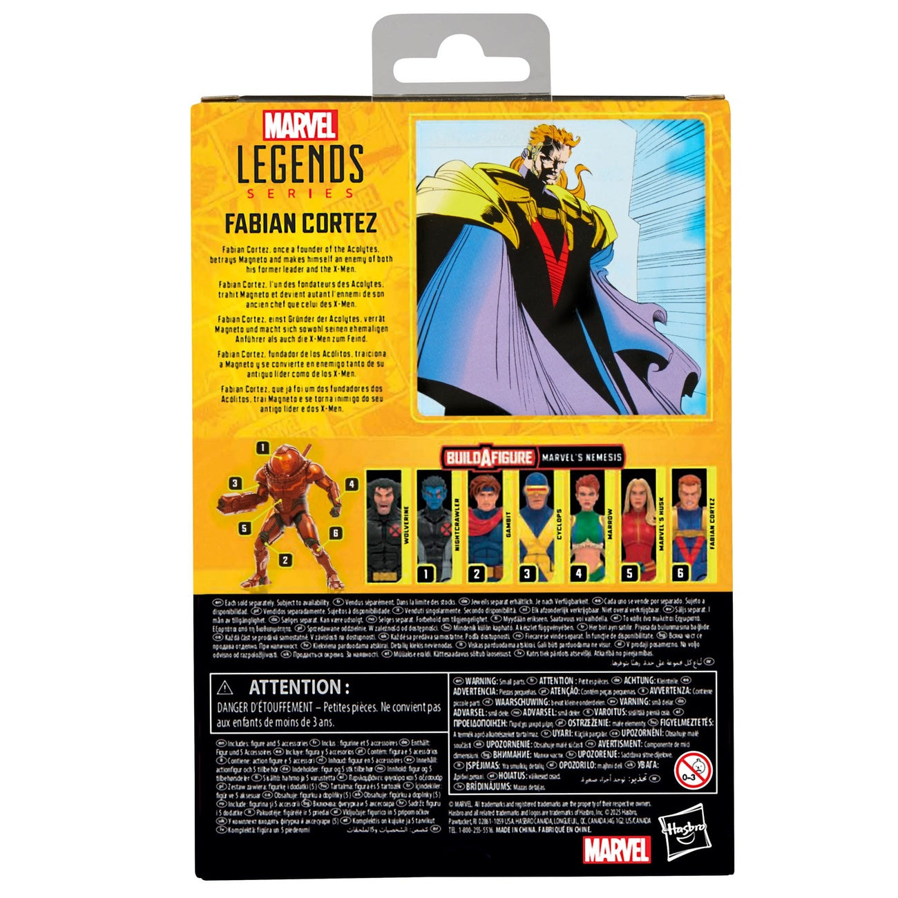Image produit X-Men Marvel Legends figurine articulée Fabian Cortez (BAF : Marvel's Nemesis) 15 cm