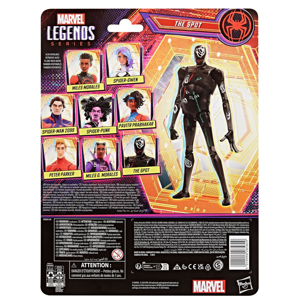 Image produit Spider-Man: Across the Spider-Verse Marvel Legends figurine articulée The Spot 15 cm