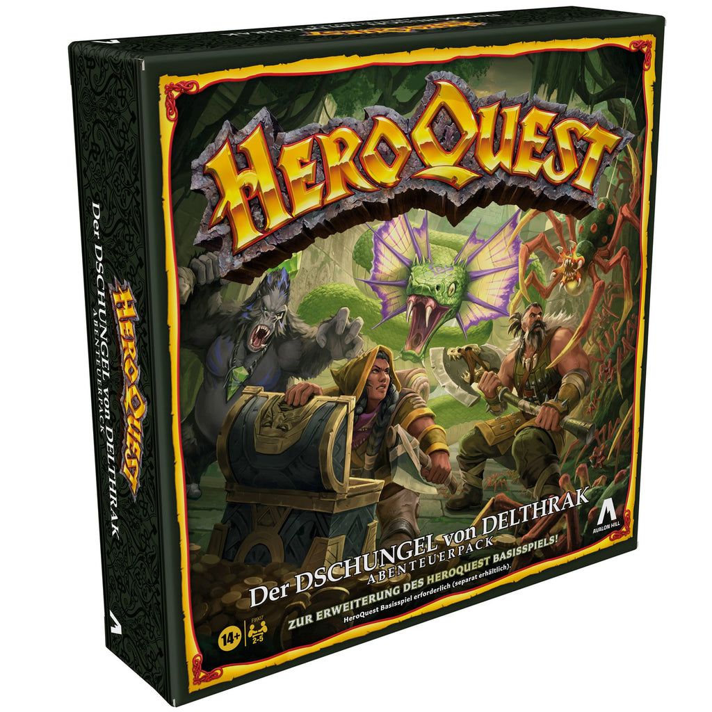 Image produit HeroQuest Extension de jeu de plateau La Jungle de Delthrak Adventure Pack *Version allemande*