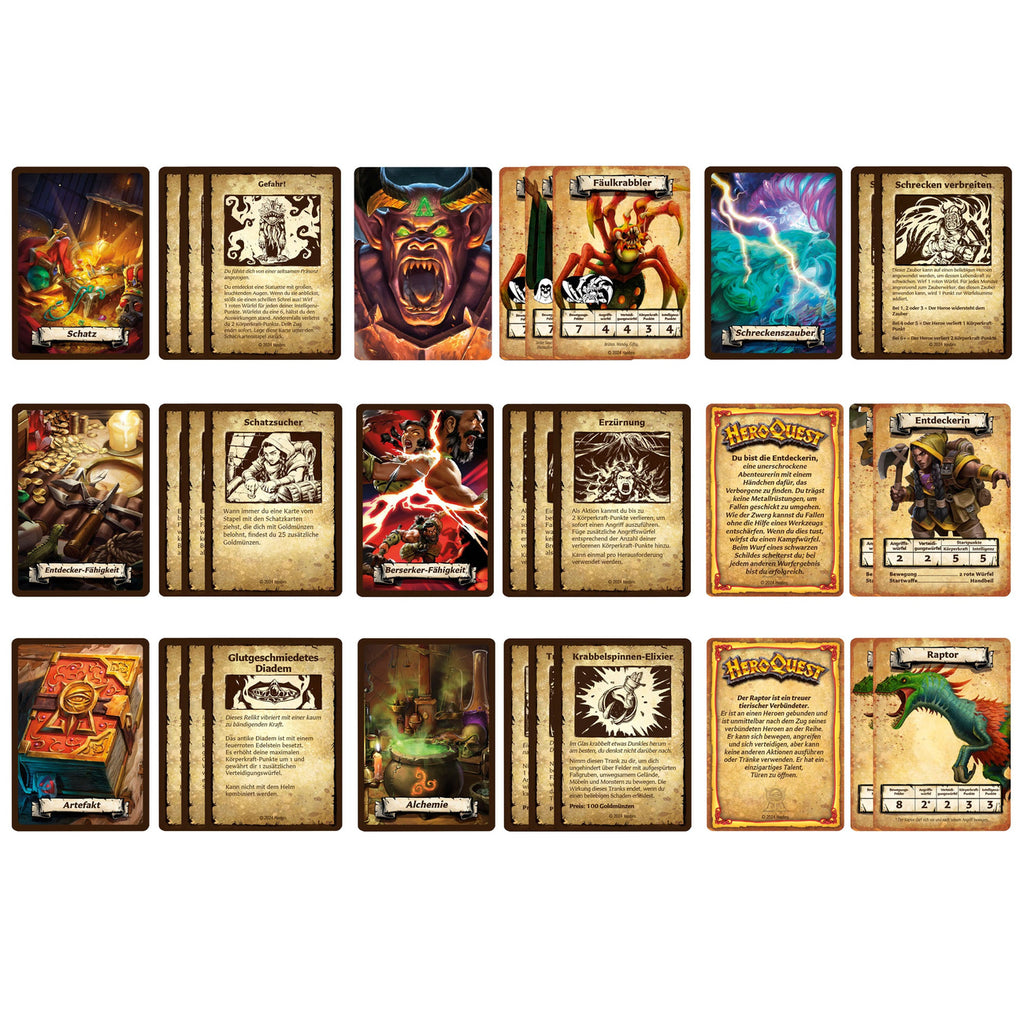 Image produit HeroQuest Extension de jeu de plateau La Jungle de Delthrak Adventure Pack *Version allemande*