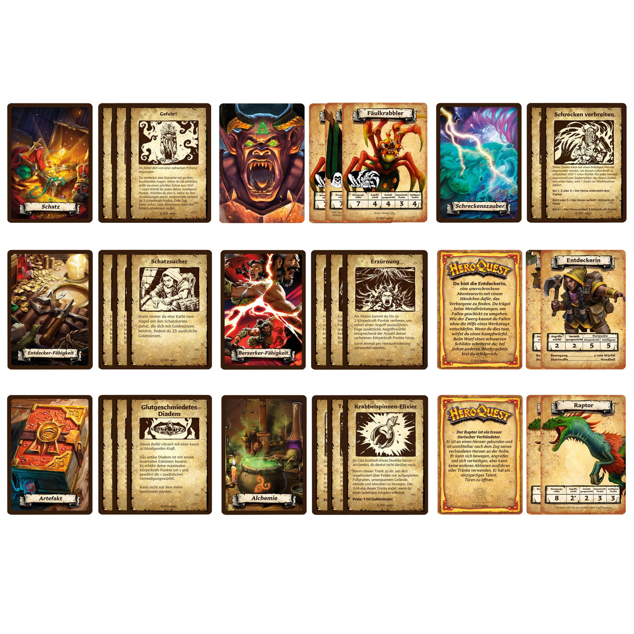 Image produit HeroQuest Extension de jeu de plateau La Jungle de Delthrak Adventure Pack *Version allemande*