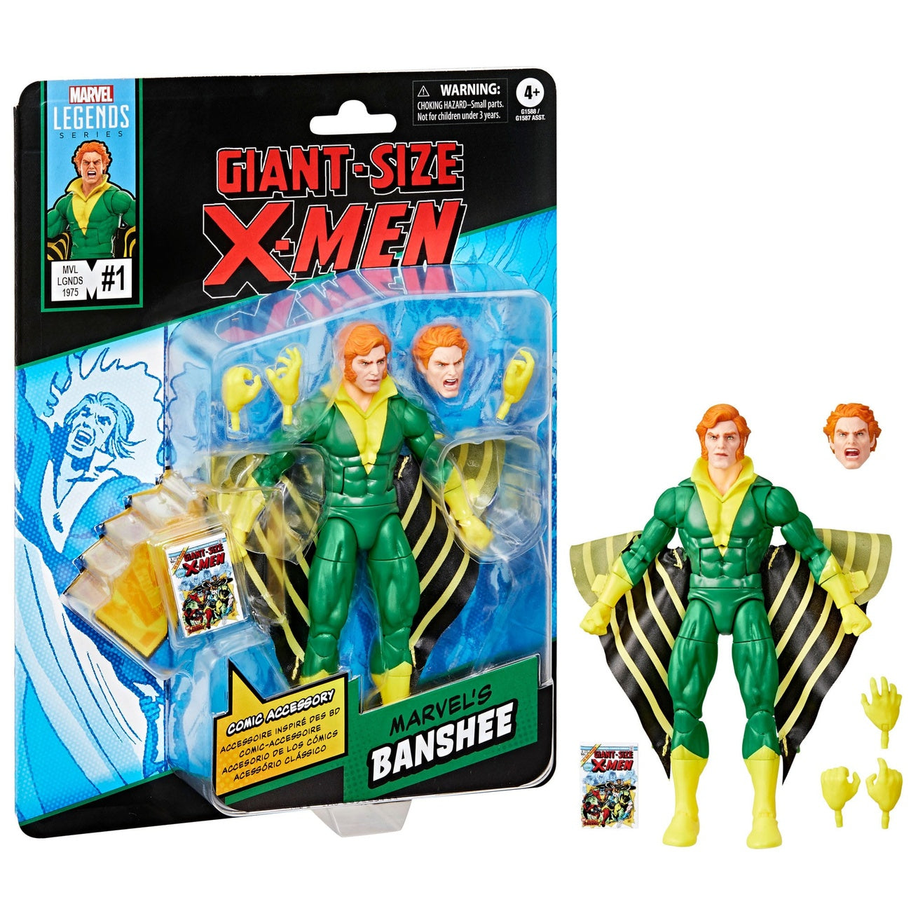 Image produit Giant-Size X-Men Marvel Legends figurine articulée Marvel's Banshee 15 cm