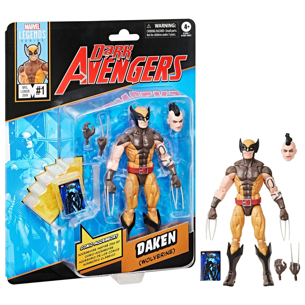Image produit Figurine Marvel Legends Dark Avengers Daken (Wolverine) 15 cm