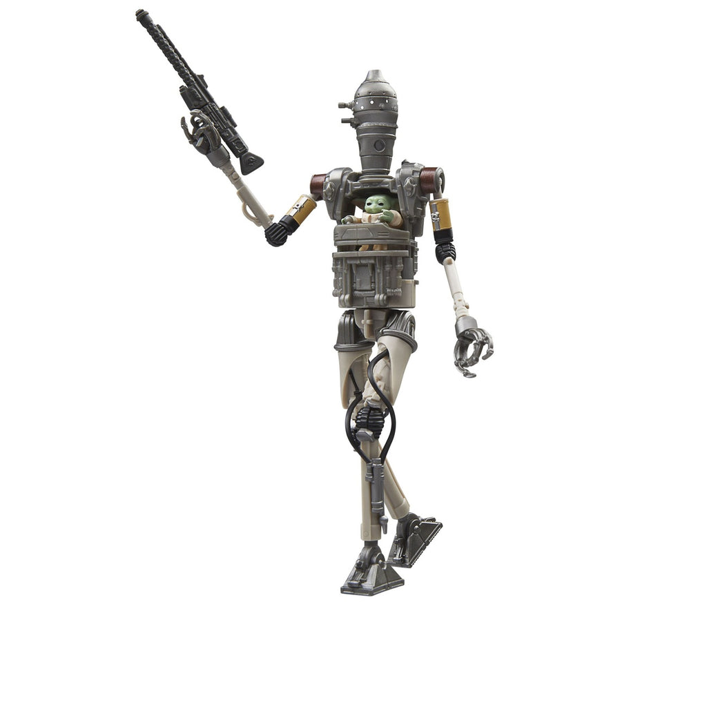 Image produit Star Wars : The Mandalorian Vintage Collection Lot de 3 figurines IG-12, Grogu & Anzellan 10 cm