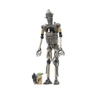 Image produit Star Wars : The Mandalorian Vintage Collection Lot de 3 figurines IG-12, Grogu & Anzellan 10 cm