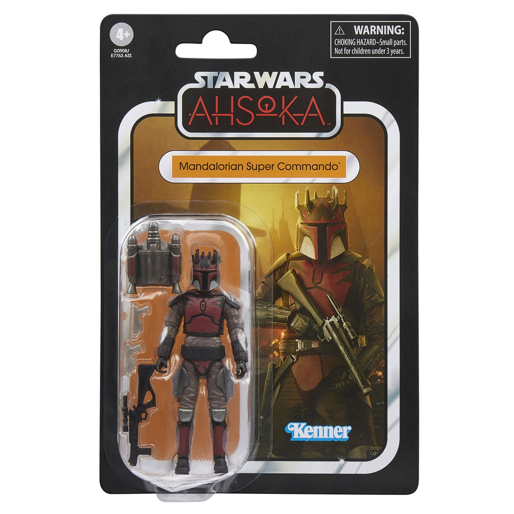 Image produit Star Wars : Ahsoka Vintage Collection figurine articulée Mandalorian Super Commando 10 cm