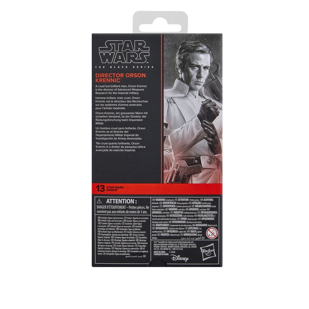 Image produit Star Wars : Andor figurine Black Series Director Orson Krennic 15 cm