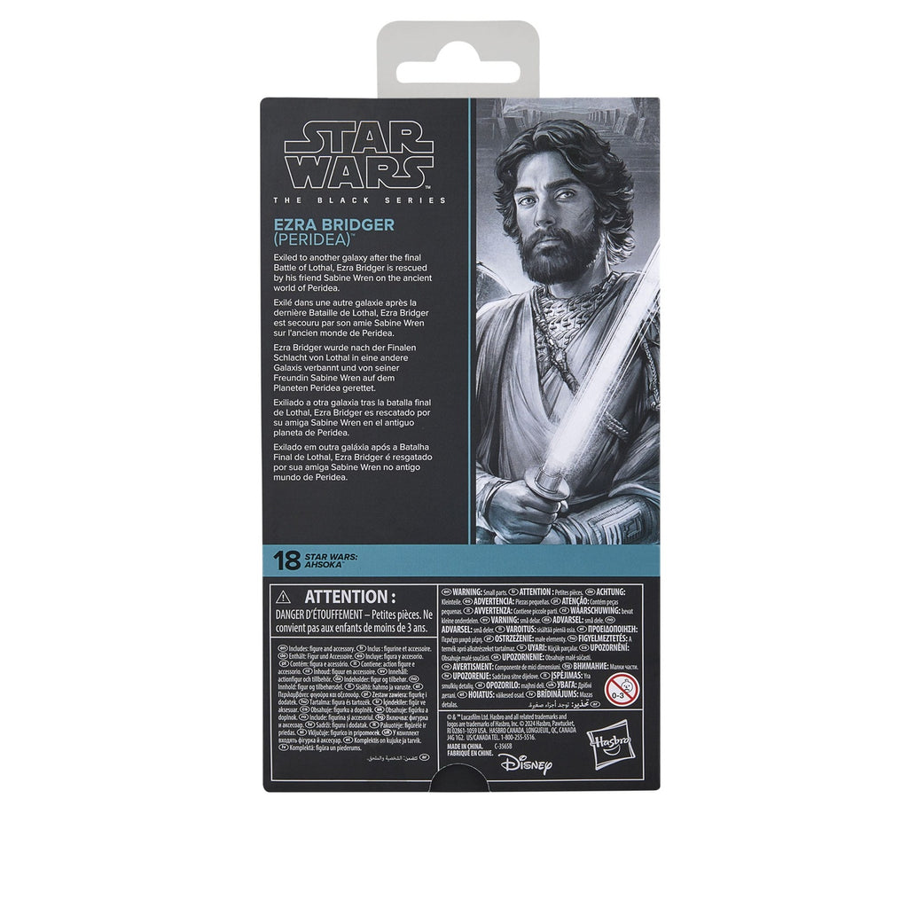 Image produit Star Wars : Ahsoka figurine Black Series Ezra Bridger (Peridea) 15 cm
