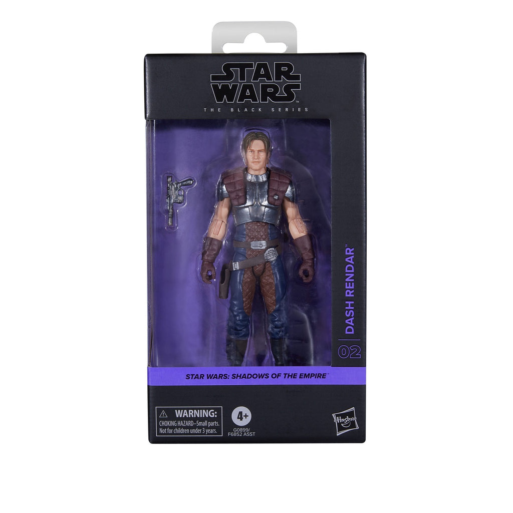 Image produit Star Wars : Shadows of the Empire figurine Black Series Dash Rendar 15 cm