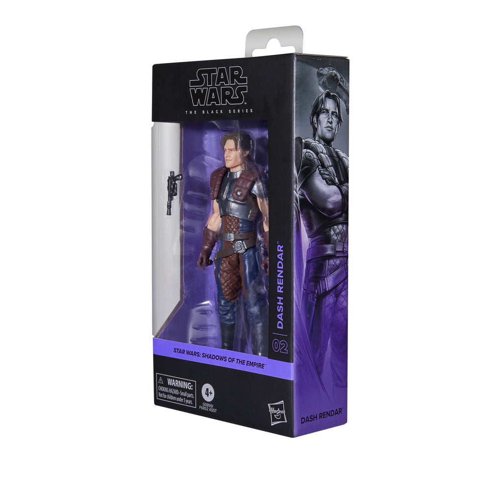 Image produit Star Wars : Shadows of the Empire figurine Black Series Dash Rendar 15 cm