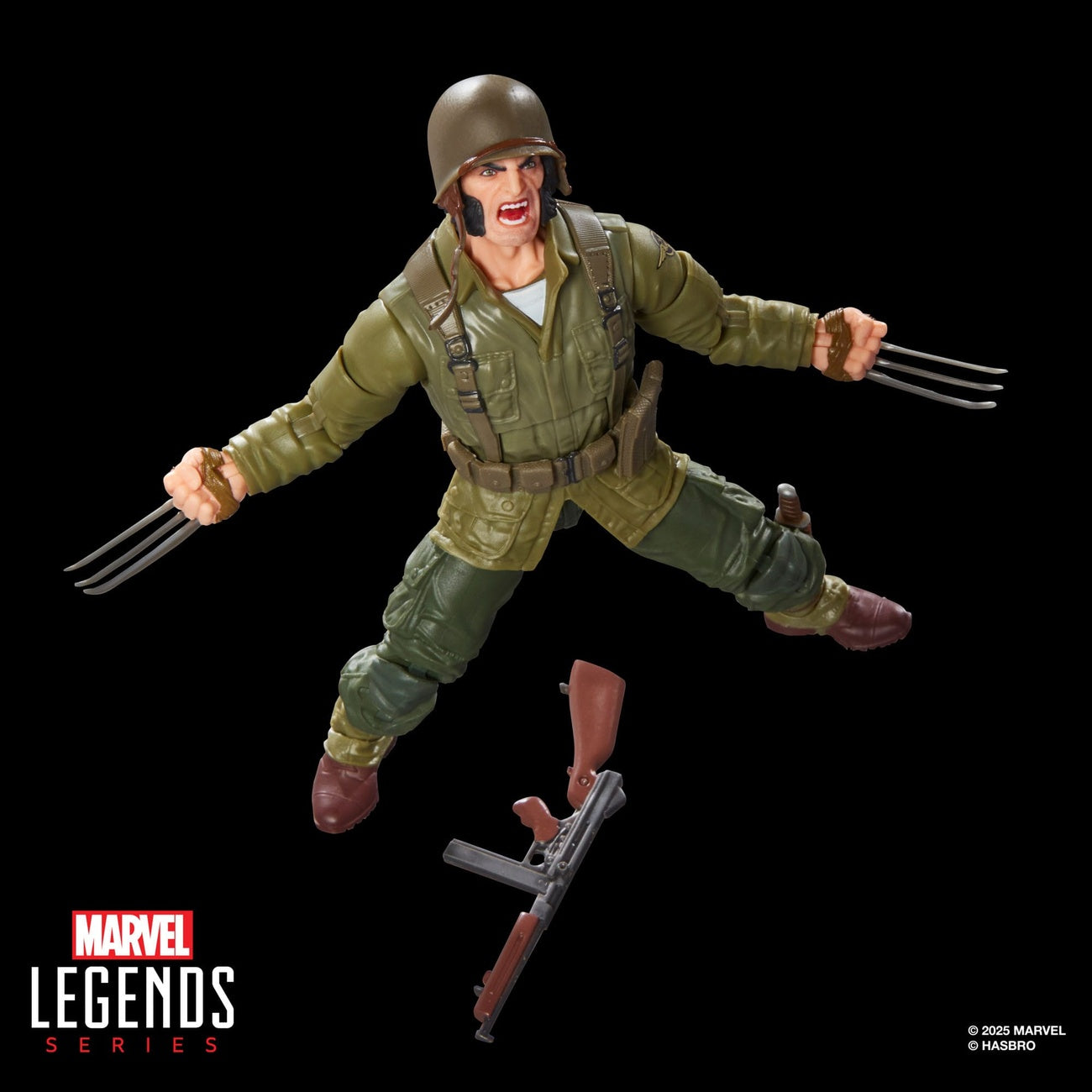 Image produit Figurine articulée Marvel Legends Wolverine (WWII Logan) 15 cm