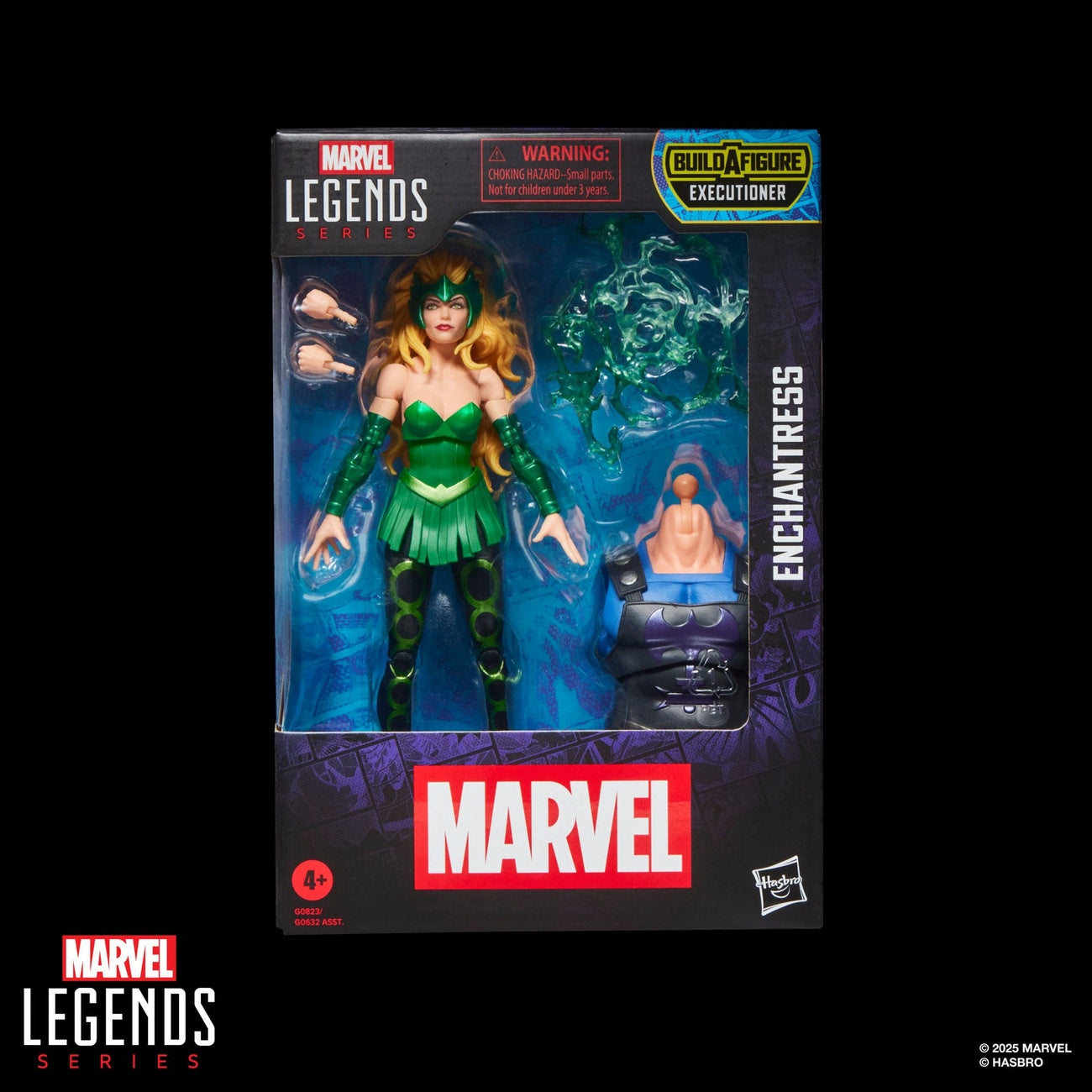 Image produit Figurine Marvel Legends Enchantress (BAF : Executioner) 15 cm