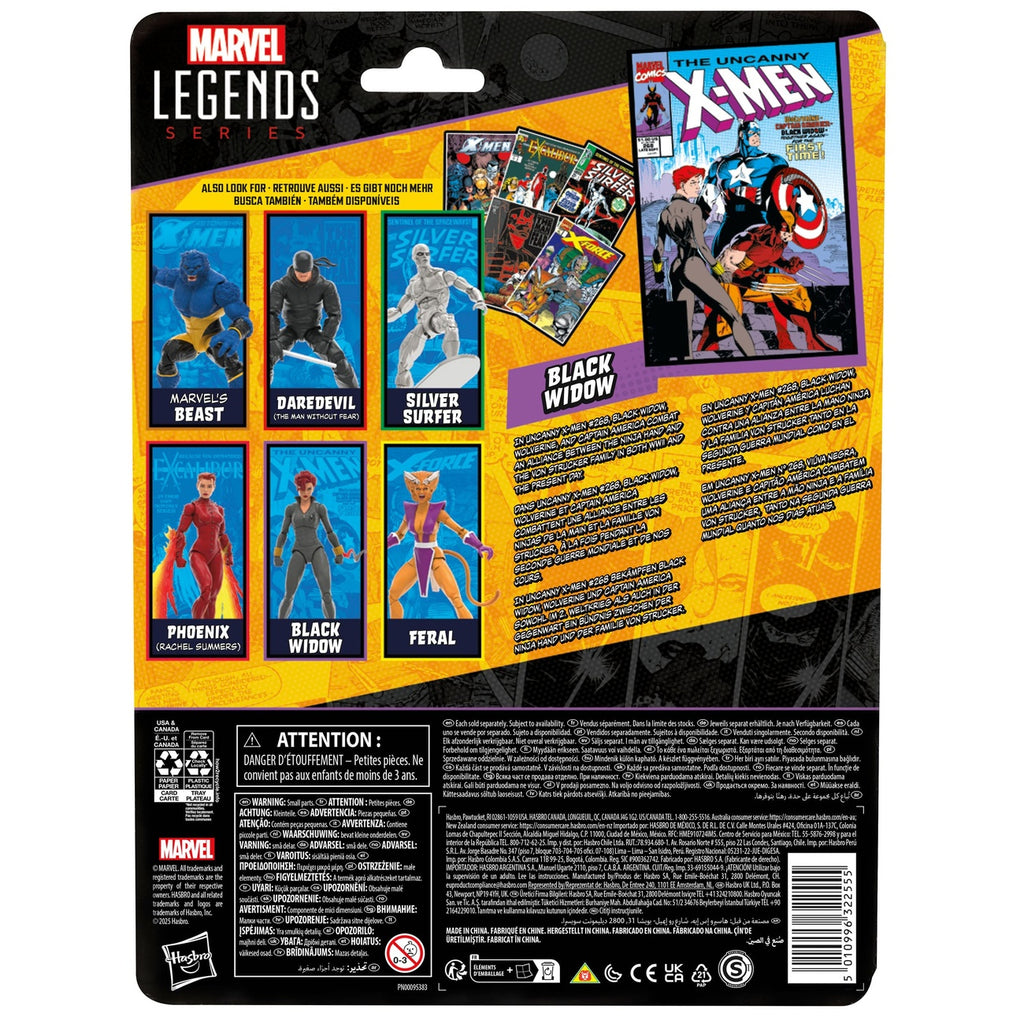 Image produit Black Widow Marvel Legends Figurine articulée Black Widow 15 cm