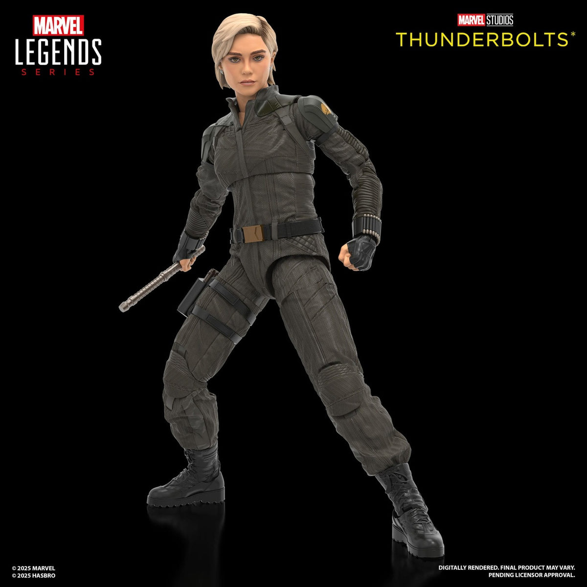 Image produit Thunderbolts Marvel Legends lot de 2 figurines articulées Yelena Belova & Red Guardian 15 cm