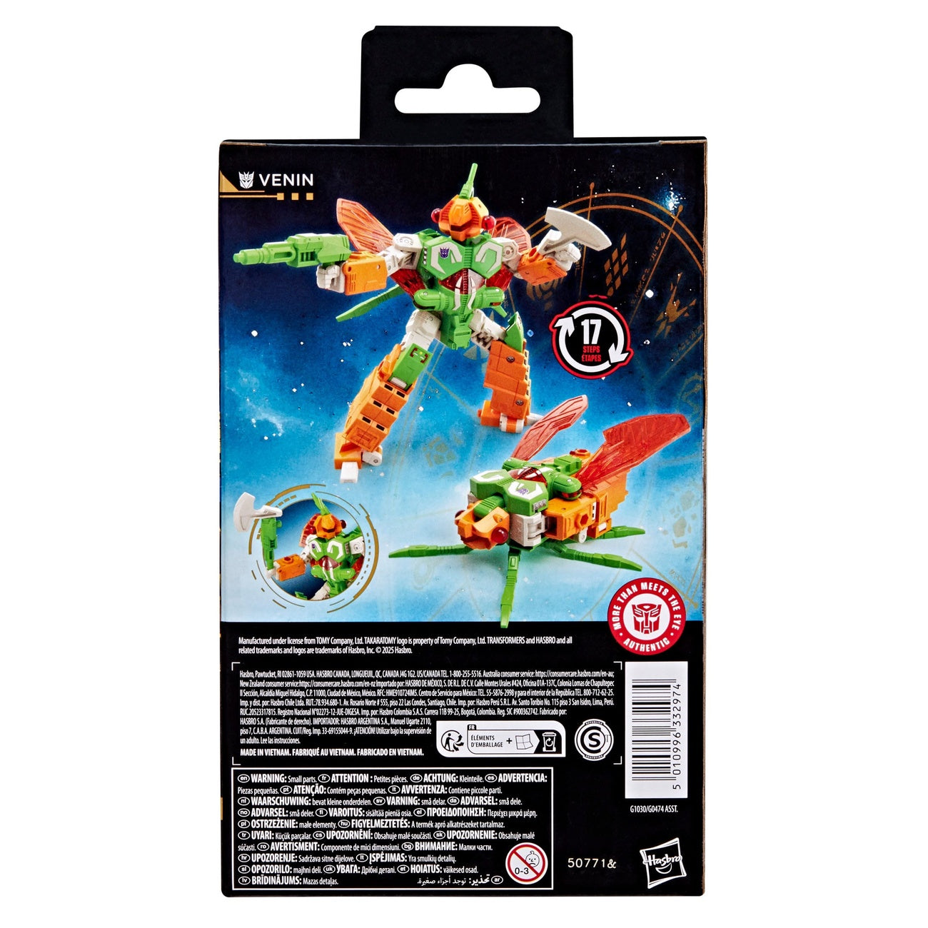 Image produit Transformers Age of the Primes figurine articulée Deluxe Class Venin 14 cm