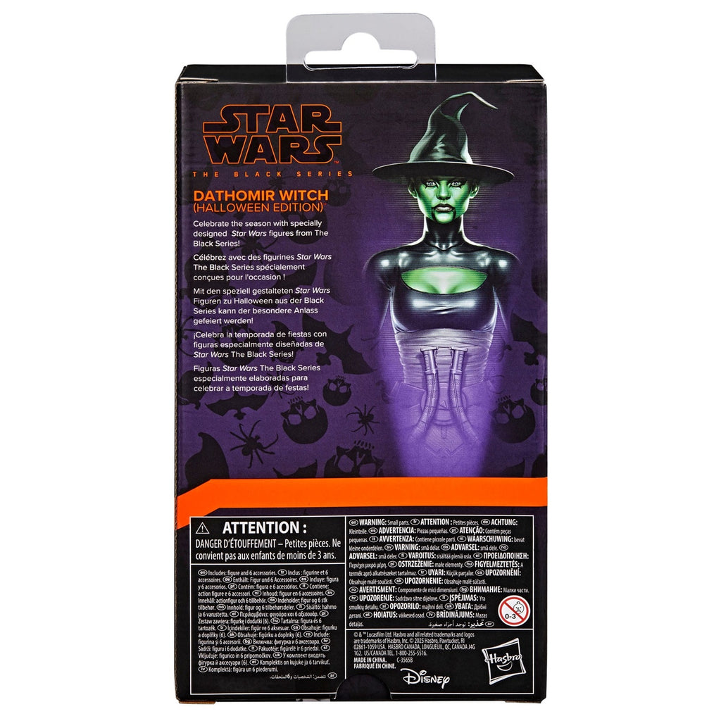 Image produit Figurine Star Wars Black Series Dathomir Witch (Édition Halloween) 15 cm