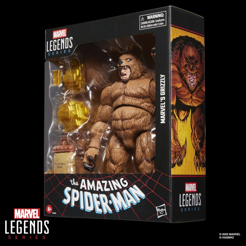 Image produit The Amazing Spider-Man figurine Marvel Legends Marvel's Grizzly 15 cm