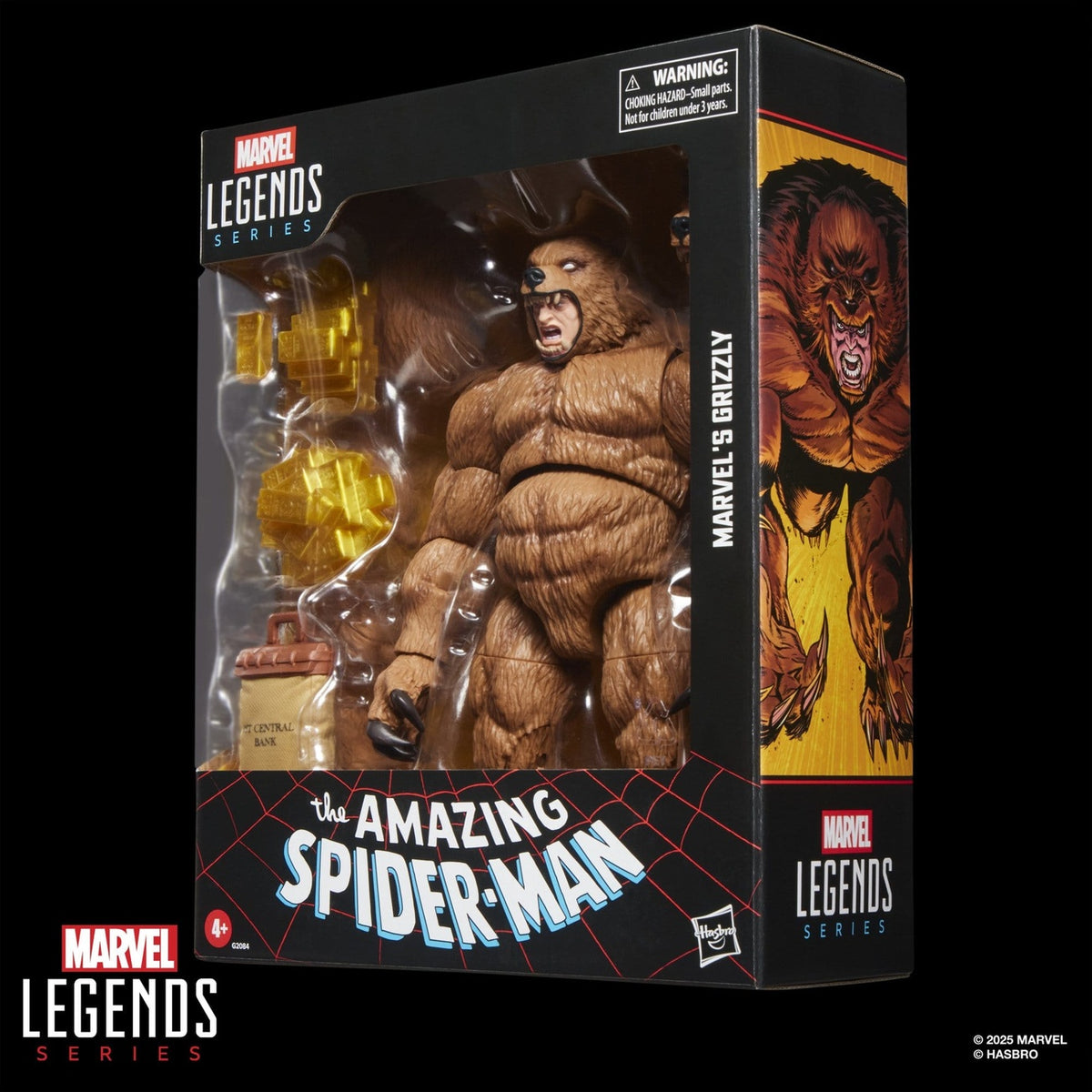 Image produit The Amazing Spider-Man figurine Marvel Legends Marvel's Grizzly 15 cm