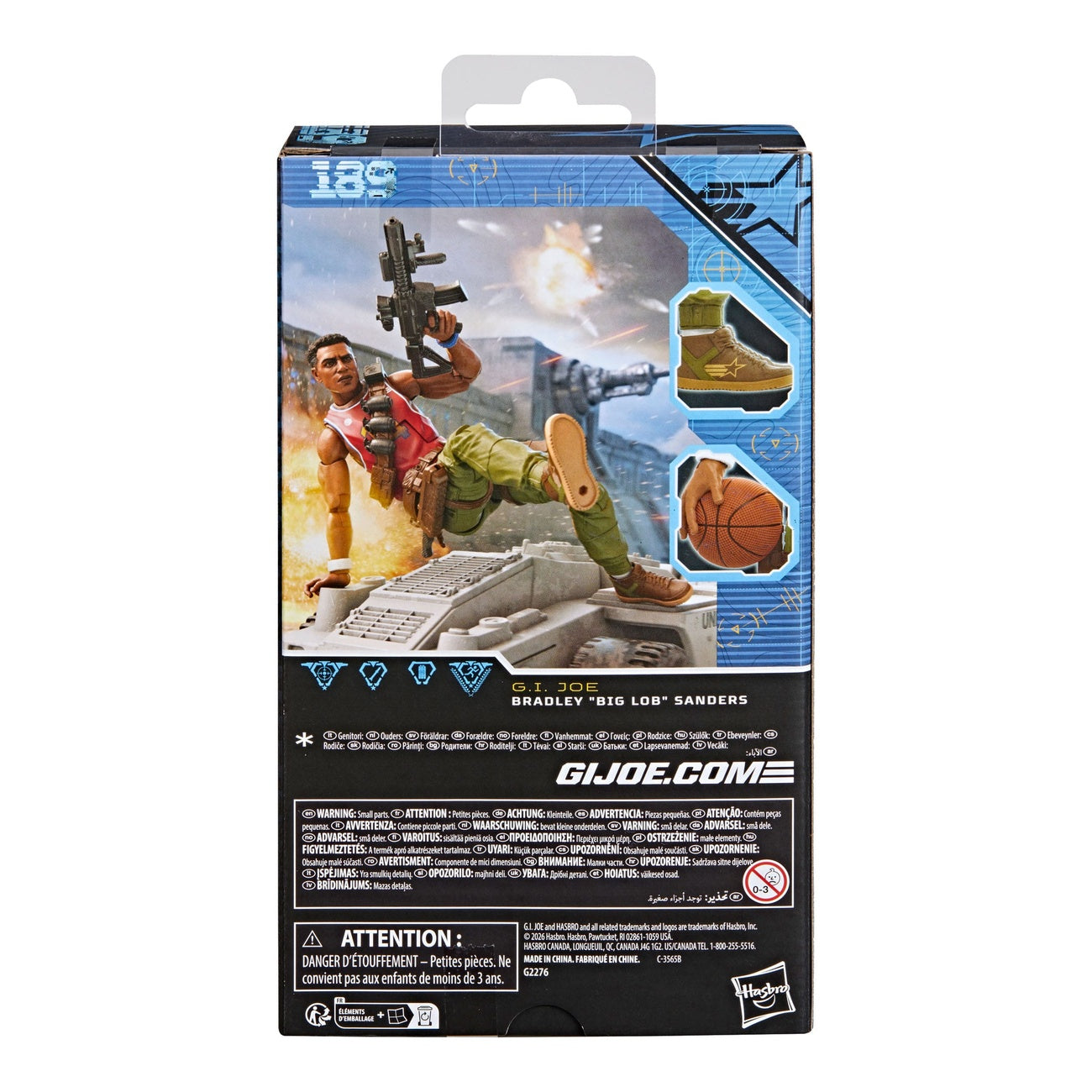 Image produit Figurine d’action G.I. Joe Classified Series Bradley "Big Lob" Sanders 15 cm