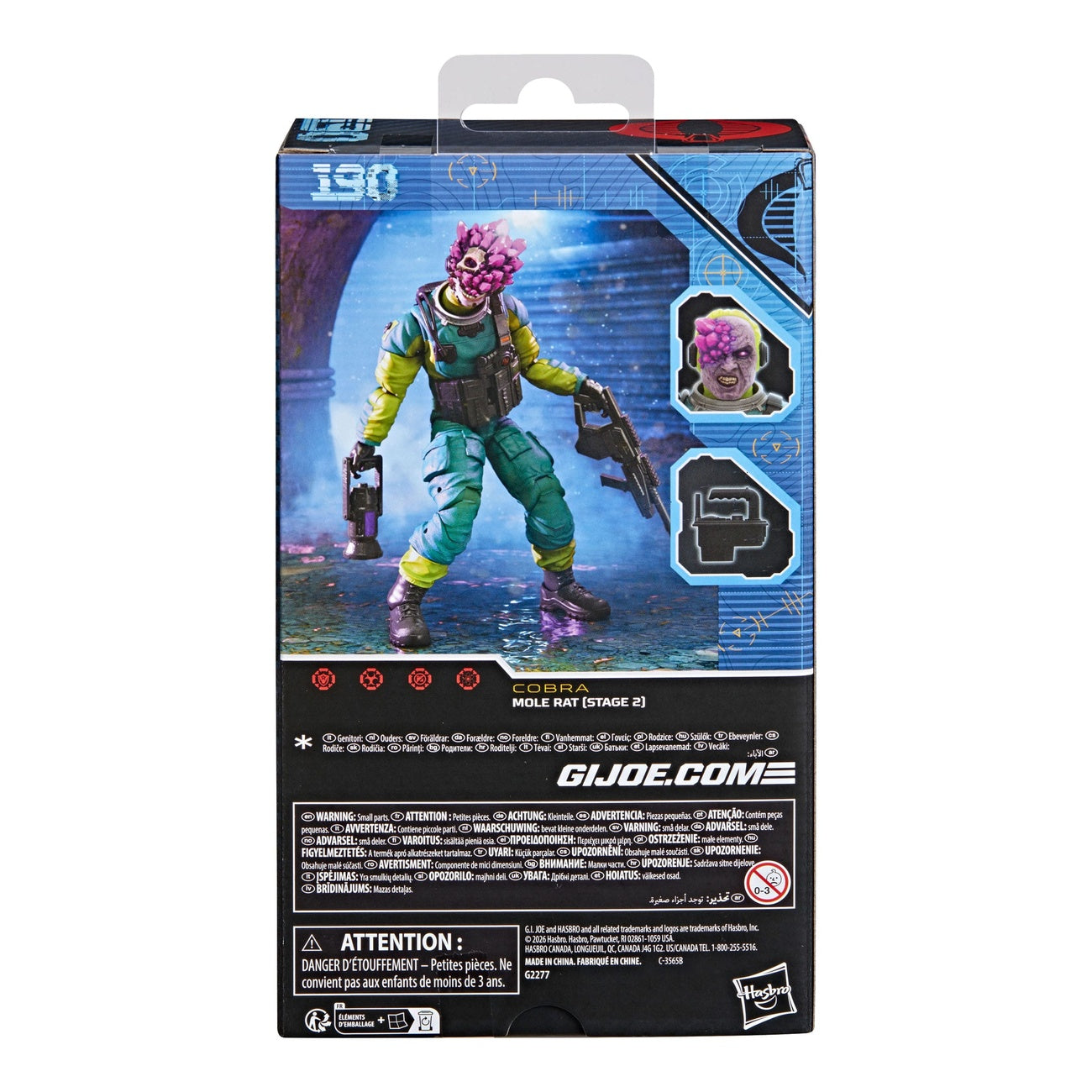 Image produit G.I. Joe Classified Series Figurine articulée Mole Rat (Stage 2) 15 cm