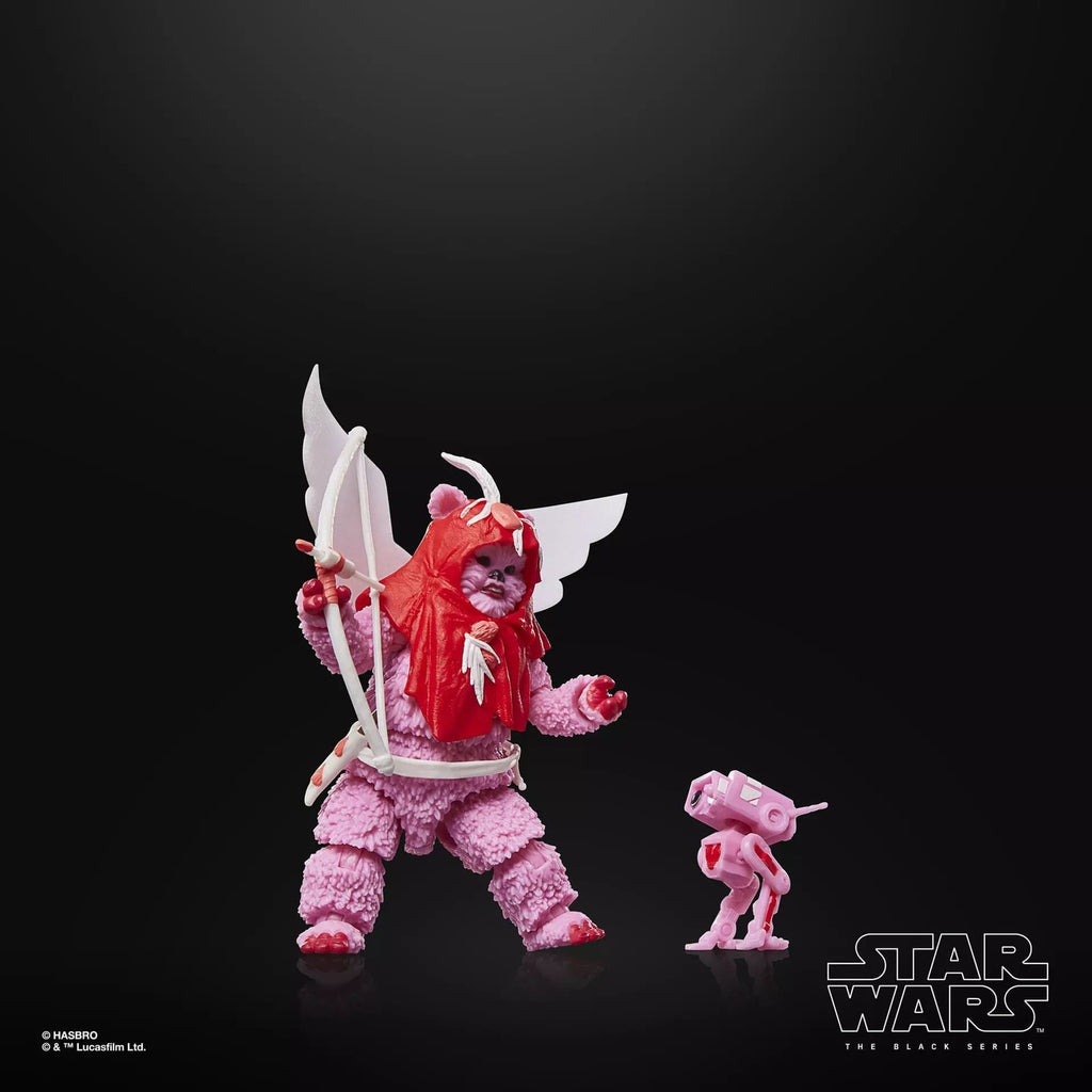Image produit Star Wars Black Series figurine Ewok (Valentine’s Day Edition) 15 cm